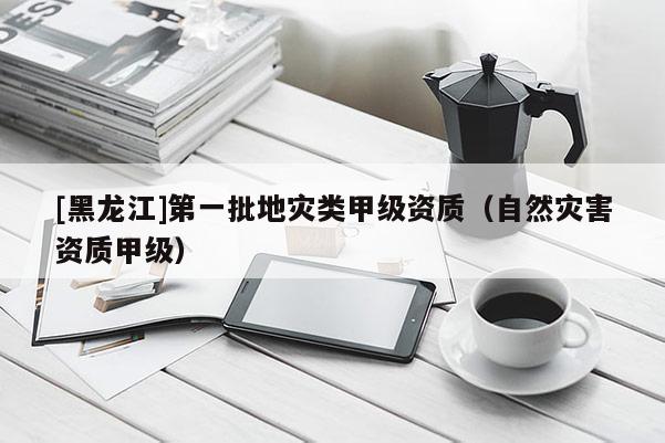 [黑龍江]第一批地災類甲級資質(zhì)（自然災害資質(zhì)甲級）