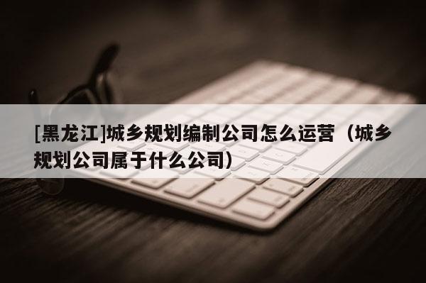 [黑龍江]城鄉(xiāng)規(guī)劃編制公司怎么運(yùn)營(yíng)（城鄉(xiāng)規(guī)劃公司屬于什么公司）
