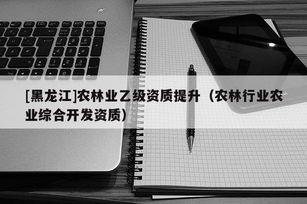 [黑龍江]農(nóng)林業(yè)乙級資質(zhì)提升（農(nóng)林行業(yè)農(nóng)業(yè)綜合開發(fā)資質(zhì)）